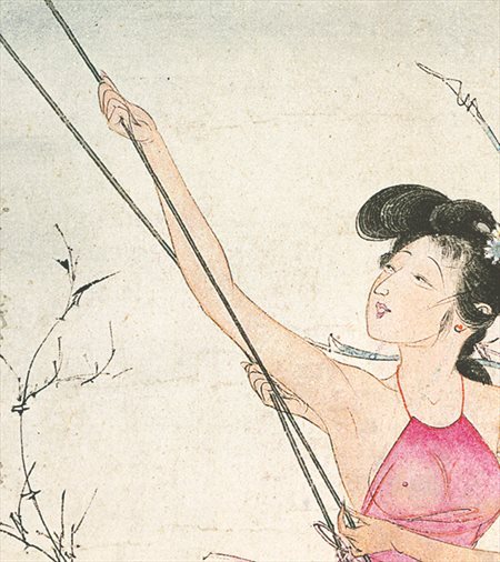 彭水-胡也佛的仕女画和最知名的金瓶梅秘戏图